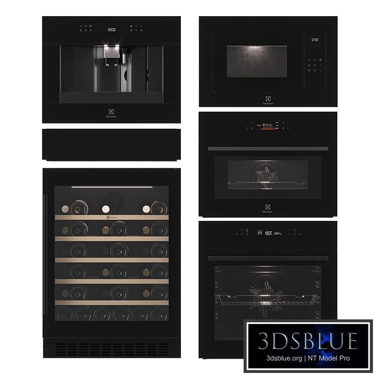 Electrolux kitchen appliances set 01