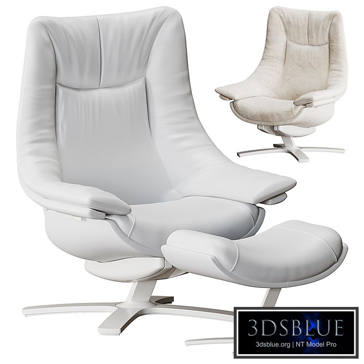 Re-Vive Casual Armchair By Natuzzi