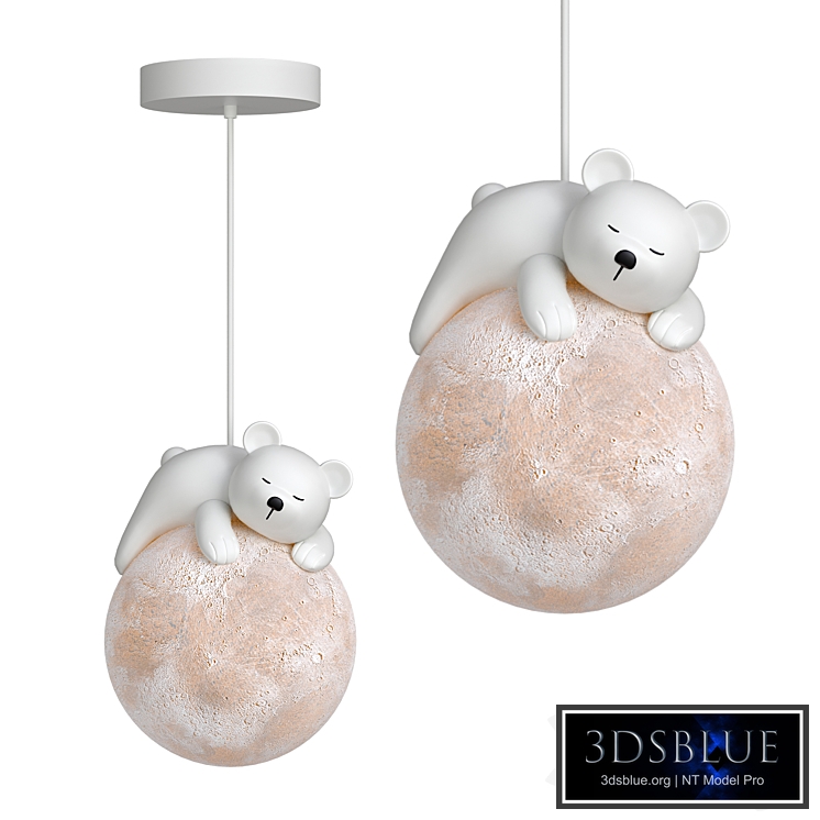 LED pendant lights in the shape of a bear