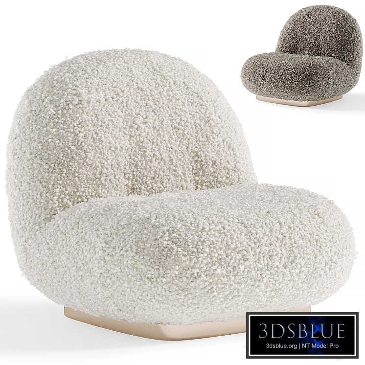 Gubi Pacha lounge chair By gubi