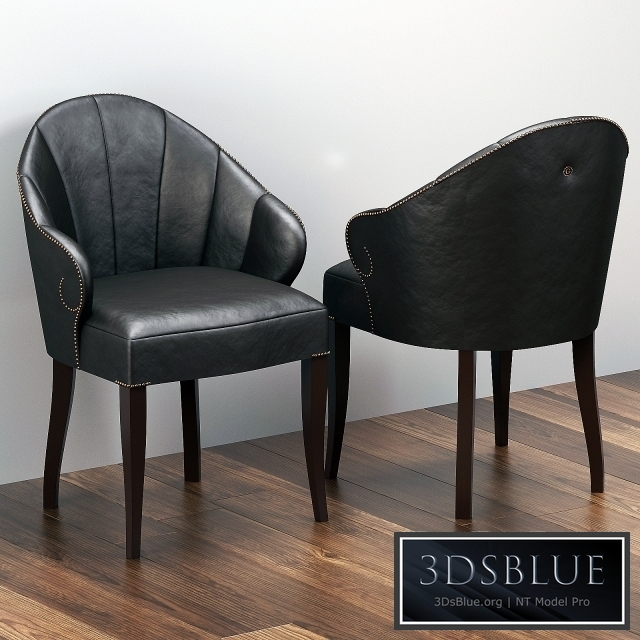 Design chairs with shaped armrests and cloves S07
