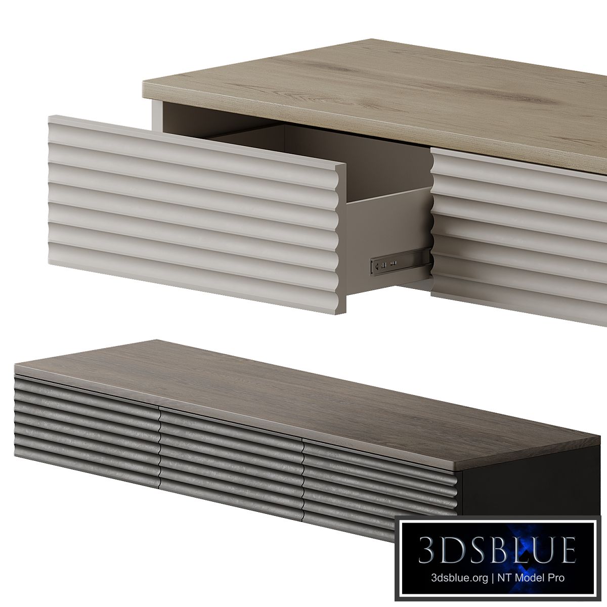 Hanging console HR2 by The IDEA