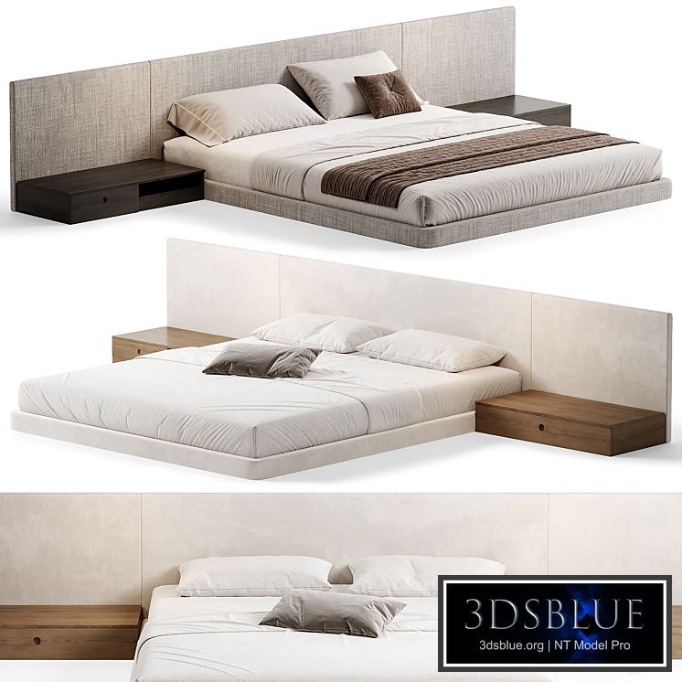 PALISSANDRE Modern Bed, Double bed 01