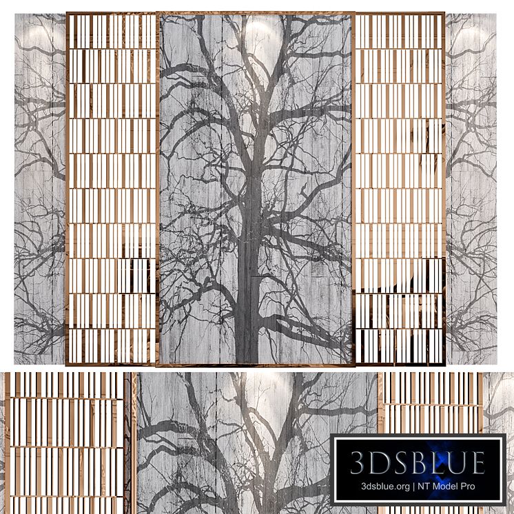 Decorative wall panel for interior 80