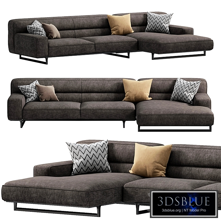 Kendo Sectional Sofa By Natuzzi