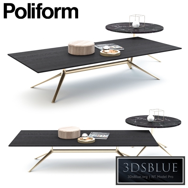POLIFORM MONDRIAN COFFEE TABLE