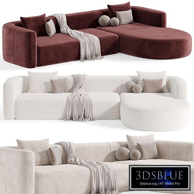 Soft Velvet Sofa By Acanva