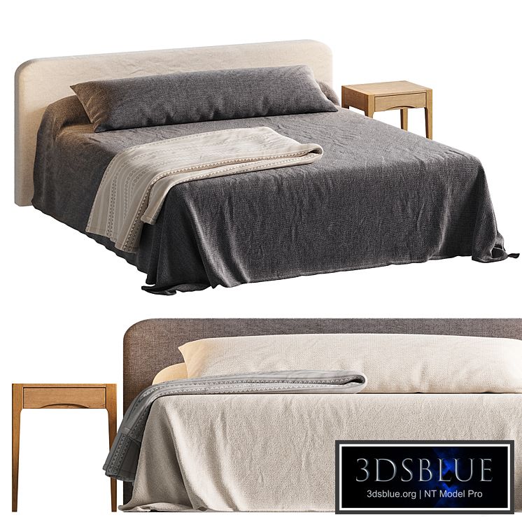 Zara Home bed with nightstand