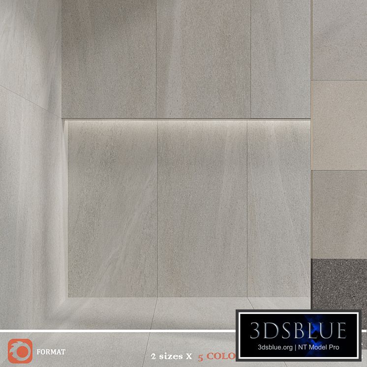 FIDENZA graphite gray silver tan sand