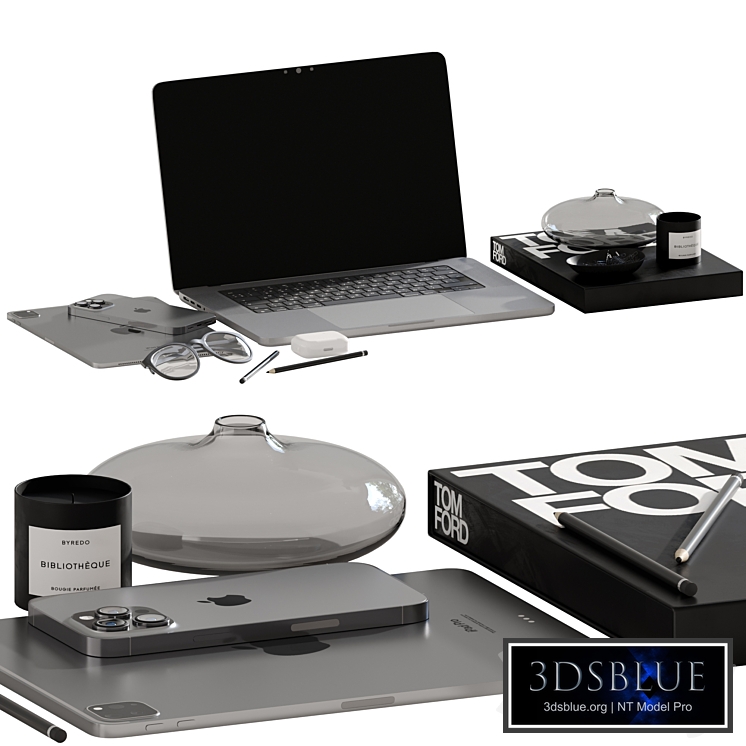 Decorative set for desktop