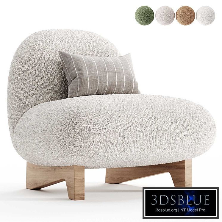 Armchair Elvit Cozy Ivory from divan.ru