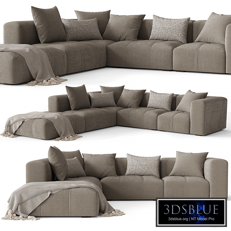 Rh Bergen Modular Corner Chair