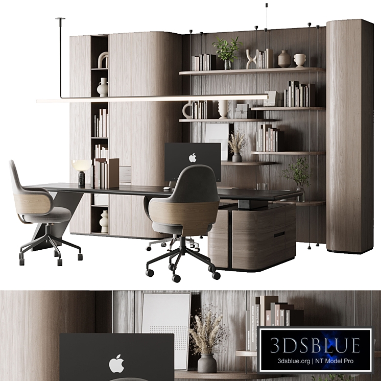 Boss Desk and Cabinet Furniture - office furniture 30