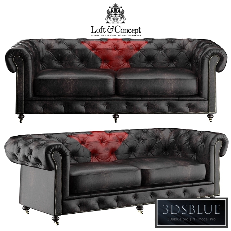 Sofa Andrew Martin Rebel Mao Red Star