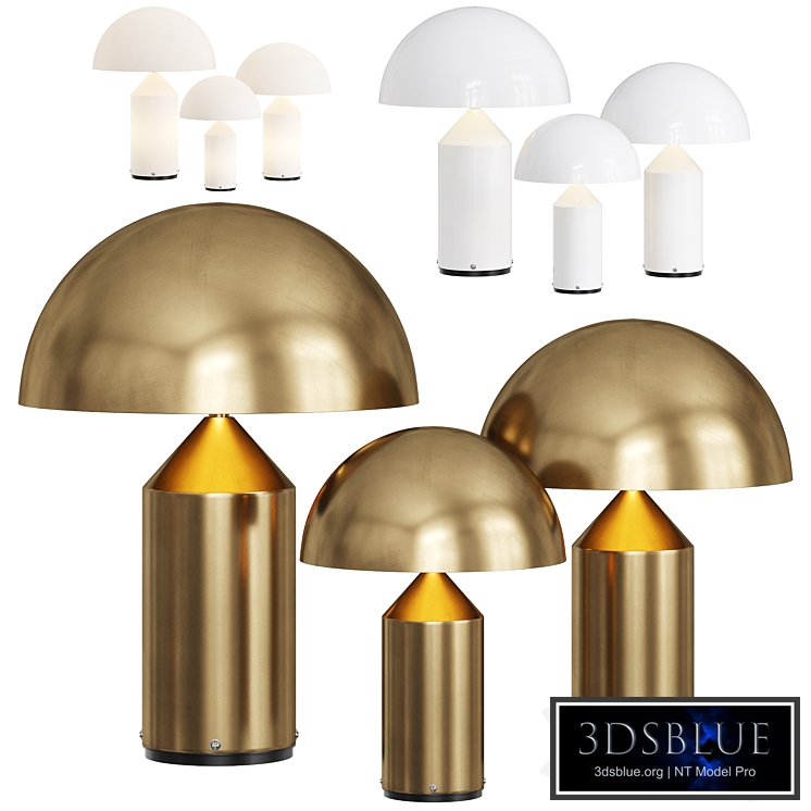 Atollo table lamp by Oluce