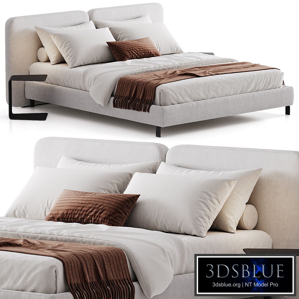 Minotti Tatlin Cover Bed