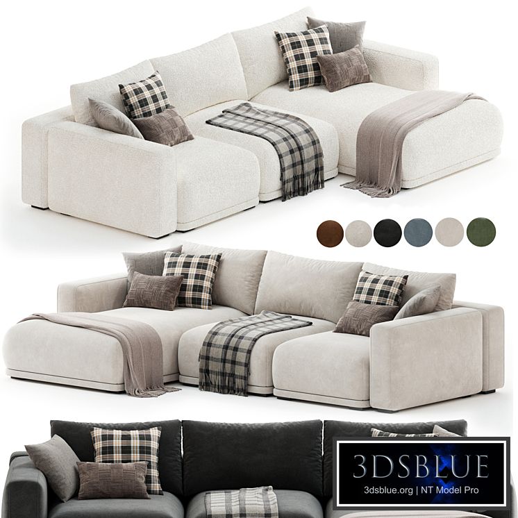 Frances Three Seater Corner Sofa