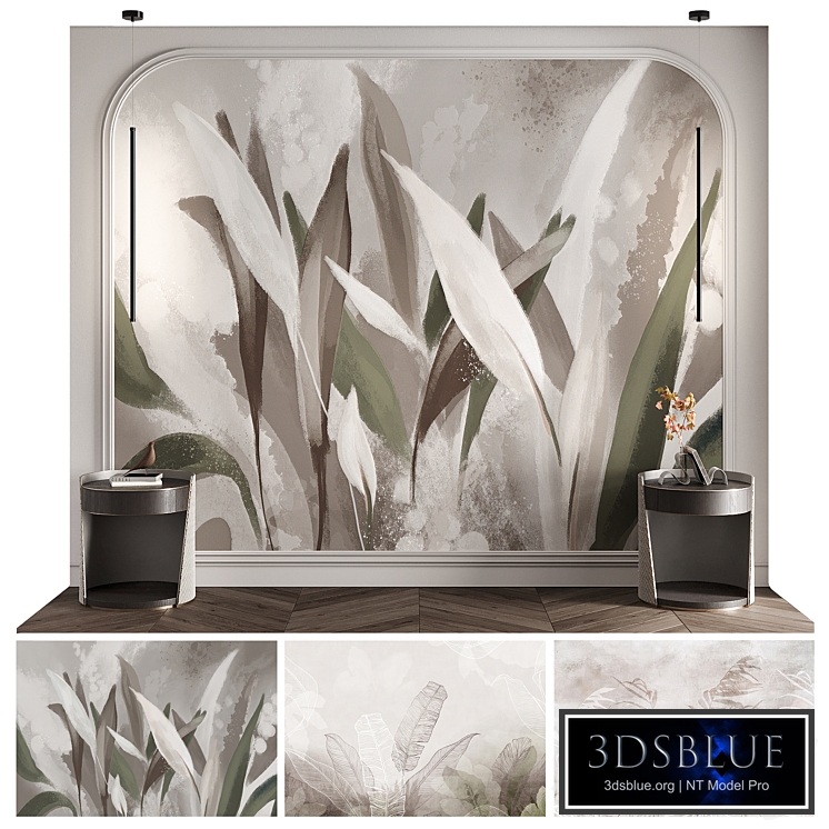 Headboard 03/wall composition 03 bedroom