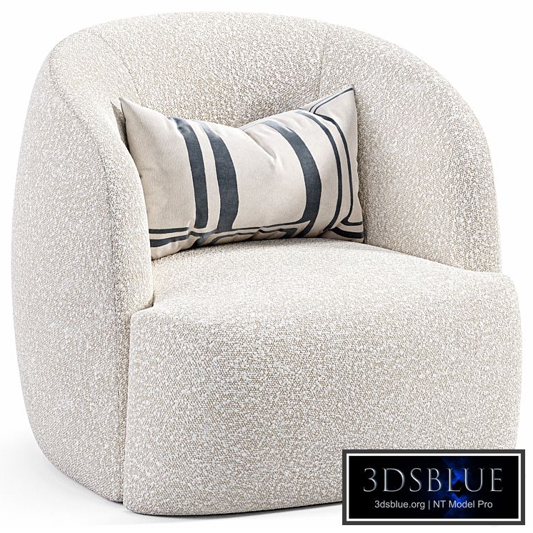 Boucle Armchair Pacific By Loft Concept