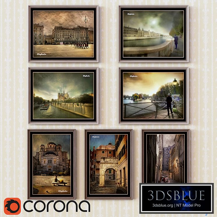 The picture in the frame