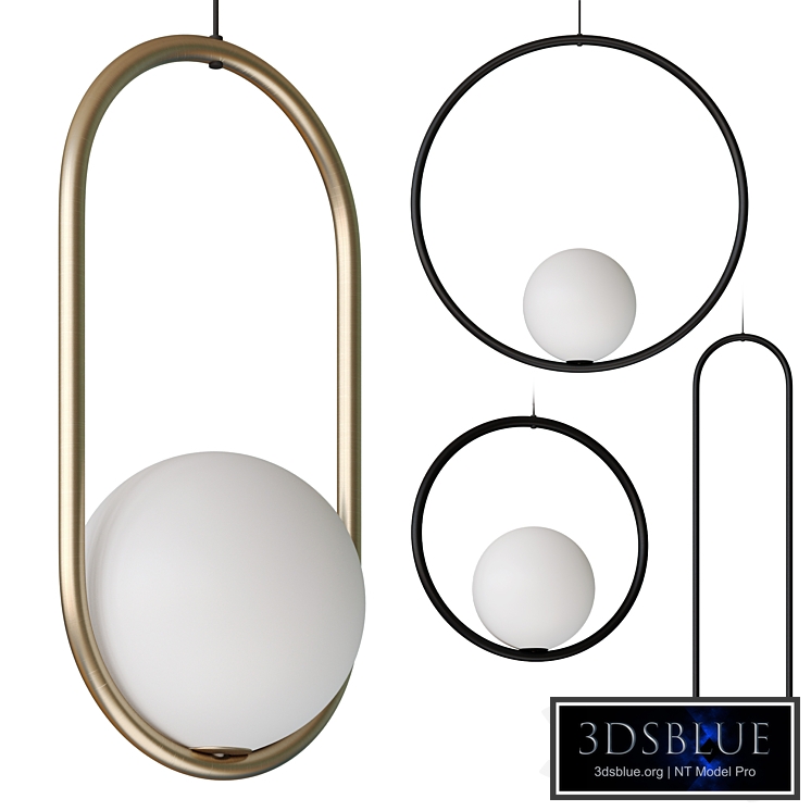 Series of pendant lights Sharm Rnd + Oval (Centersvet)