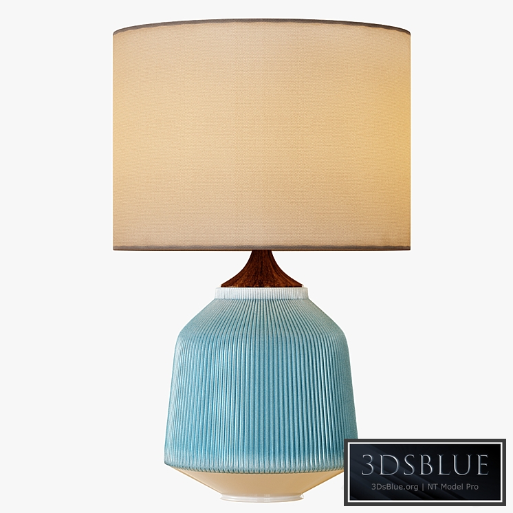 Roar + Rabbit Ripple Ceramic Table Lamp