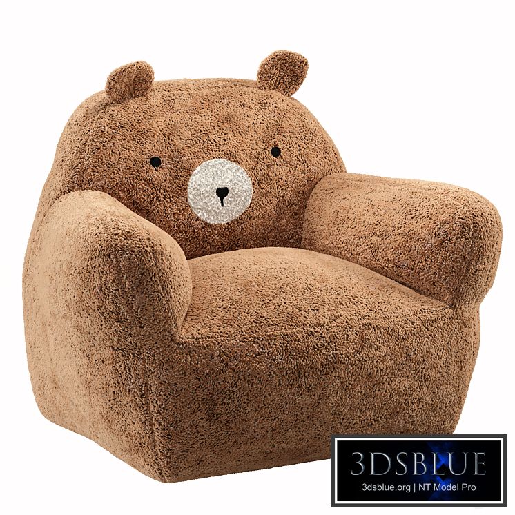 Teddy bear chair Midou La Redoute
