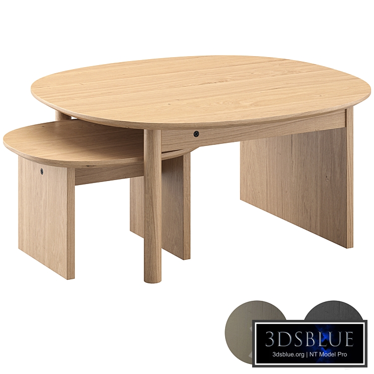 Sling coffee and side tables by Sam Hecht and Kim Colin