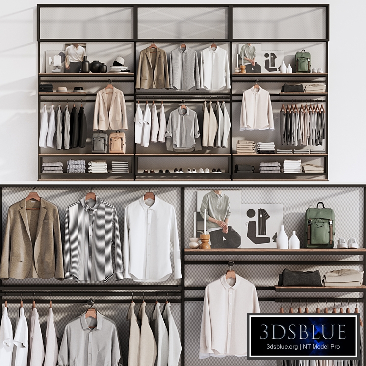 Wardrobe Rack for clothing store
