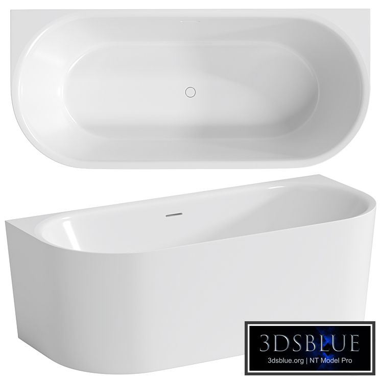 Knief Fresh Wall 180x80x60 Wall Bathtub