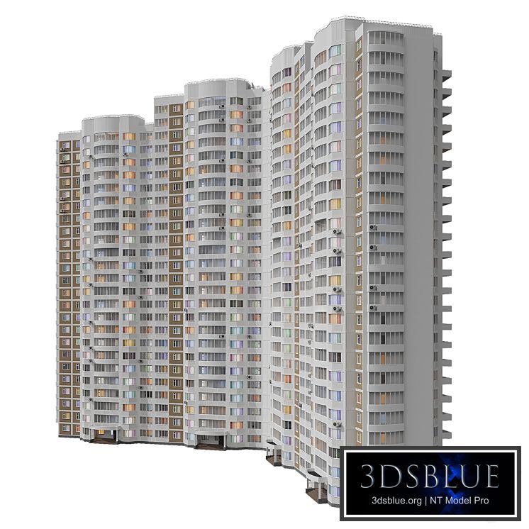 Kope M sail 23-25 floors 4 sections corner