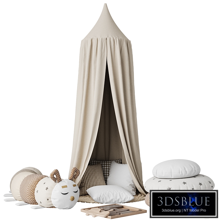 Canopy. Decor for childrens room 03