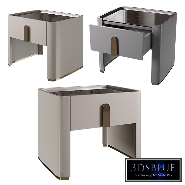 Modern bedside table Eden XL
