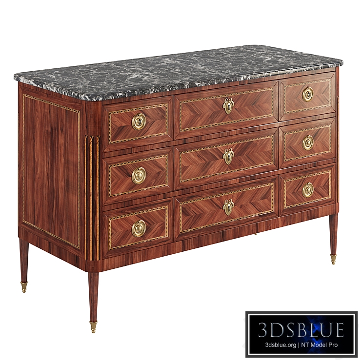 French Louis XVI-style Chest Of Drawers