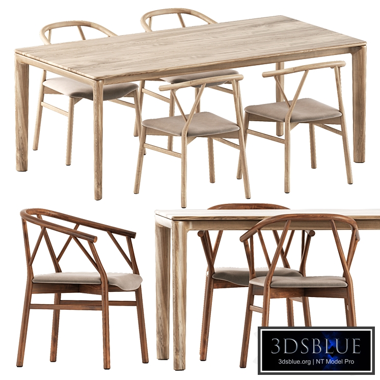 Valerie chair by Miniform and Neva table by Artisan