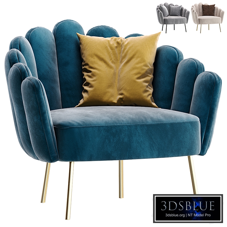 Armchair Amira by ogogo.ru/Кресло Амира