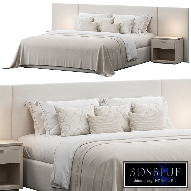 Wallpanels Headboard Bed