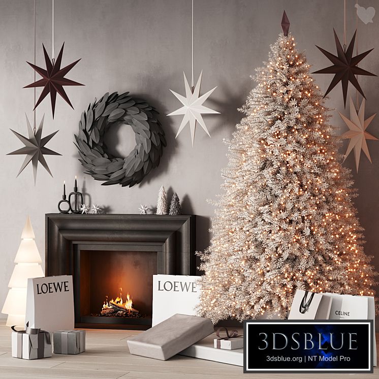 461 happy new year 06 christmas tree LOEWE CELINE gift bags op2