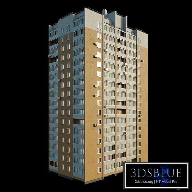 Vulykha Tower (II-67) 16 floors