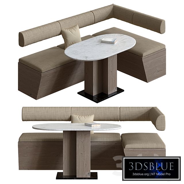 Corner sofa for the kitchen