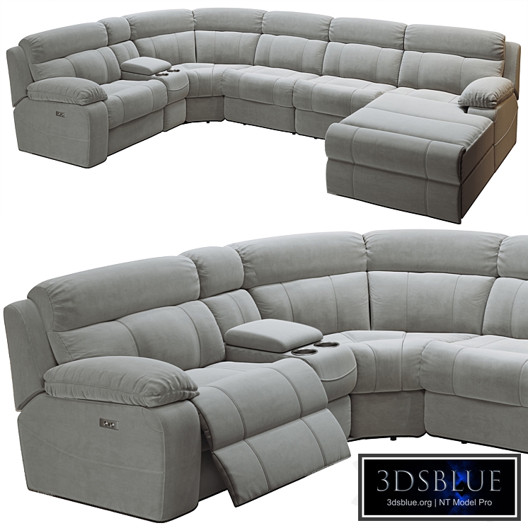 NOVELL U-shape recliner sofa
