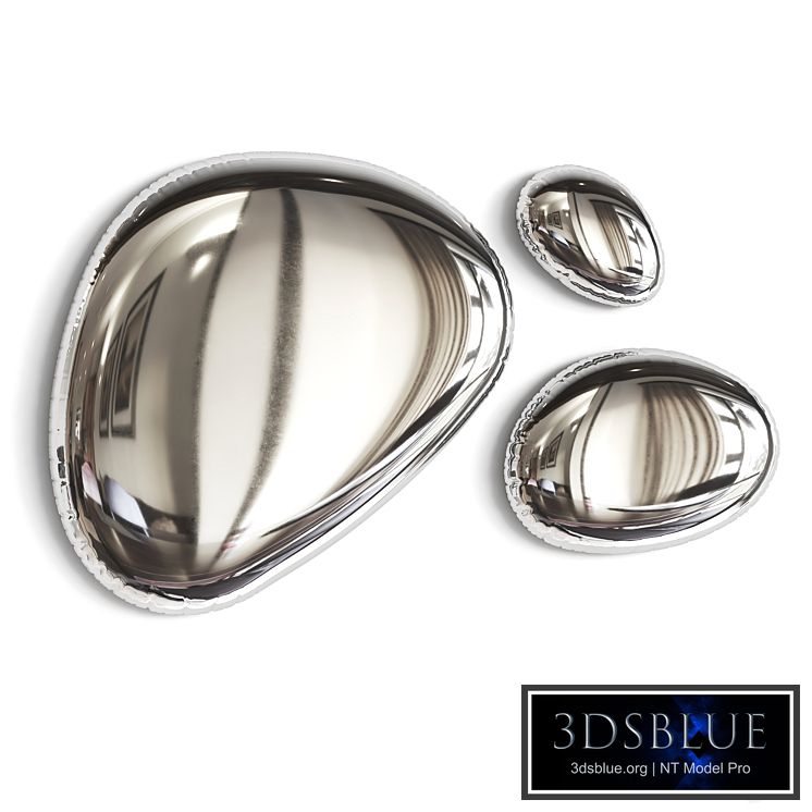 Abstract mirror Tafla by Zieta