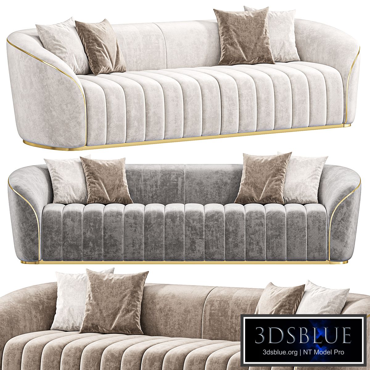 Edmont Sofa by Cazarina