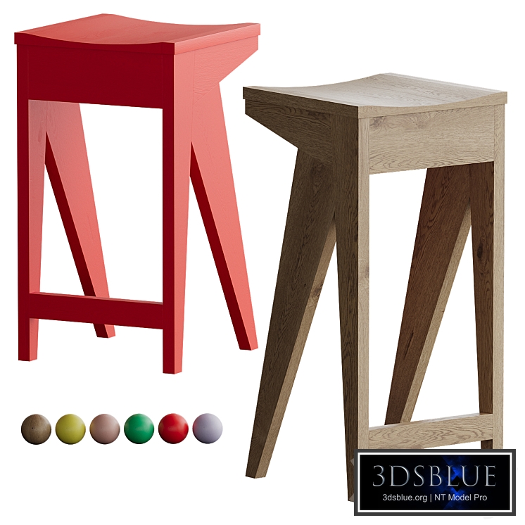 Bar stool SCHULZ BARHOCKER by OUT