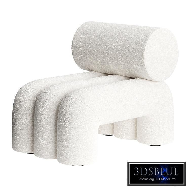 Foku Chair Boucle by 101 Copenhagen