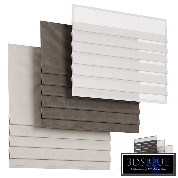 Roman blinds are thick, Roman blinds