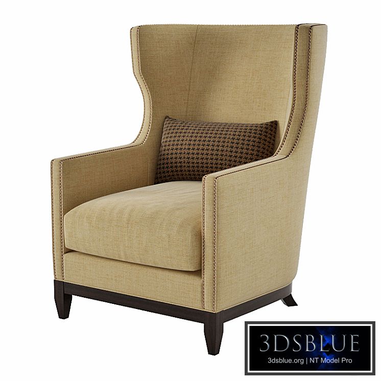 Century Furniture Armchair in fabric