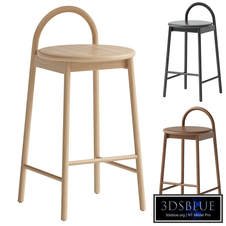 Half bar stool Circle