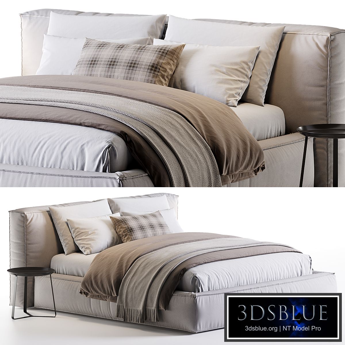 GLAMIS bed by Diotti