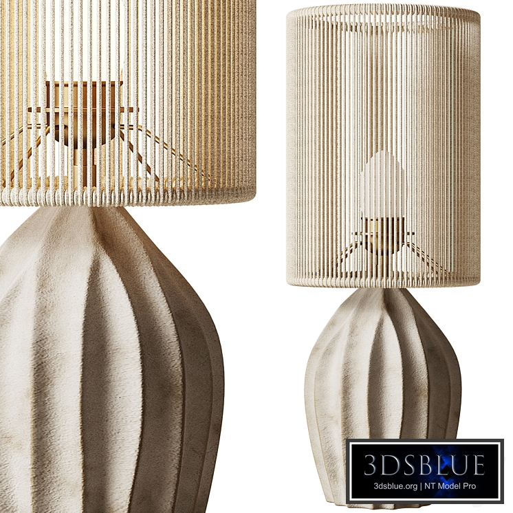 Ceramic lamp | Orbe Lamp White |Gres Ceramics